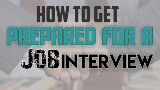 Thumbnail for how to get prepared for a Job interview